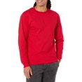 thumbnail image 1 of Hanes Chemise à Manches Longues pour Hommes, Rouge Profond, L, 1 of 3
