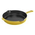 thumbnail image 1 of STAUB Pans 22 cm / 8.5 inch Cast Iron Traditional Deep Frypan, Citron, 1 of 7