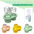 thumbnail image 2 of Silicone Ice Lattice Ice Making Mold with Three Silicone Ice Grids 30oz 40oz Cup, 2 of 8