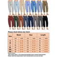thumbnail image 2 of Innerwin Pantalon Capri à Cordon pour Femme Pantalon d'Été Jambe Droite Ample Bas Vert Armée P, 2 of 2