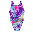 thumbnail image 1 of Hiiyo Big Girls One-Piece Swimsuit Quick Dry Sun Protection Swimwear Bathing Suit, 1 of 6