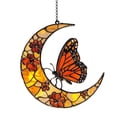 thumbnail image 1 of ZENGHUIJ Monarches Papillons et Lunes Florales Capteur de Soleil, 1 of 6