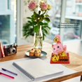thumbnail image 4 of Solar Powered Arm Waving Fortune Cat Decoration, Vibrant Colors, Energy Saving, Durable Material, For Desks Car Dashboards, 4 of 8
