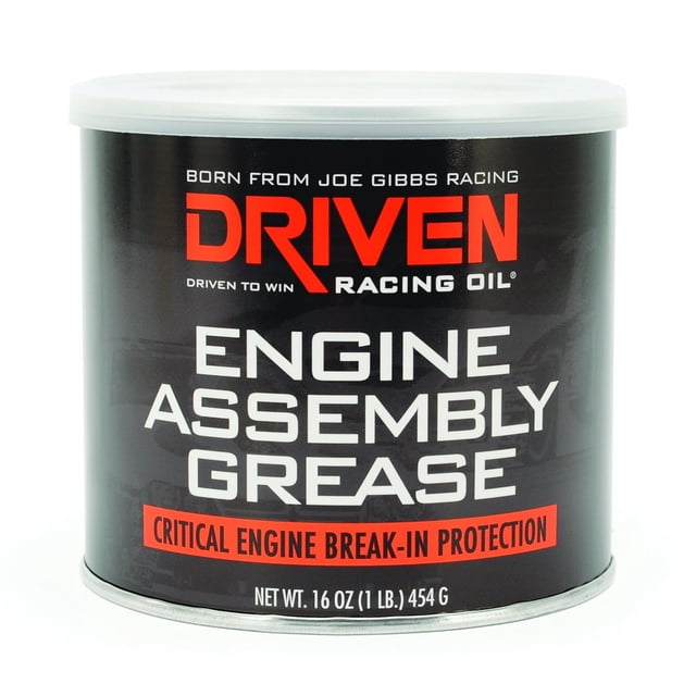 Driven Racing Oil/ Joe Gibbs 00728 Assembly Lube Racing Engine Assembly Grease; 1 Pound Tub; Dissolves In Oil