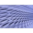 thumbnail image 1 of Ahgly Company Tapis d'Intérieur Lavable en Machine Rectangle Transitionnel Jeans Bleu, 2 Pieds x 4 Pieds, 1 of 7