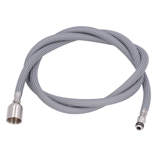 Hose G1/2 1.5m Pull Out Faucet Hose Nylon Braid PVC Flexible Faucet Hose Replacement for Kitchen Bathroom