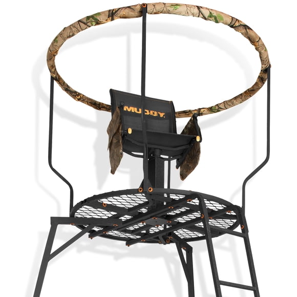 Muddy 16' Liberty Tripod Stand Hunting Gear with Swivel Seat Hunting Chair