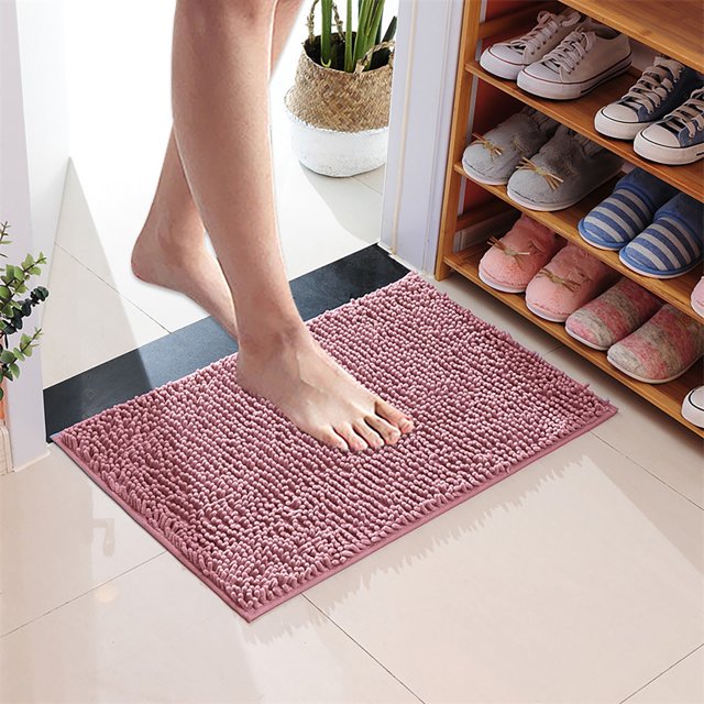 Tapis de Porte pour Chien en Microfibre Absorbante Antidérapant Lavable Tapis pour Animal Tapis d'Entrée Lavable à la Machine Tapis Intérieur Extérieur