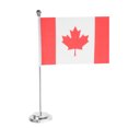 thumbnail image 2 of Shisuyan Mini Canada National Flag Miniature Desk Flag For Office Table Decoration Desktop Canada National Day Decoration Small Polyester Banner, 2 of 8