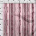 thumbnail image 3 of oneOone Silk Tabby Maroon Fabric Striped Line Fabric For Sewing Printed Craft Fabric By The Yard 42 Inch Wide, 3 of 5
