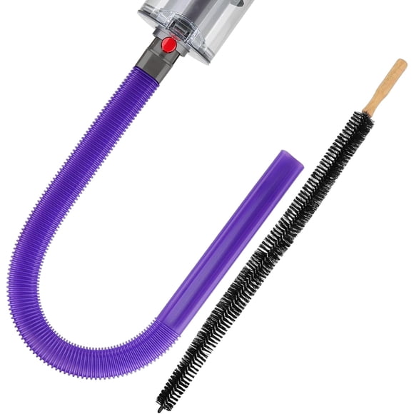 Kit de Nettoyage de Bouche d'Aération de Sécheuse Fullclean pour Dyson Gen 5 V15 V12 V11 V10 V8 V7 Detect Absolute Cyclone Outsize Slim Buse d'Aspirateur Crevasse Flexible Outil de Retrait de Charpie de Sécheuse Accessoires