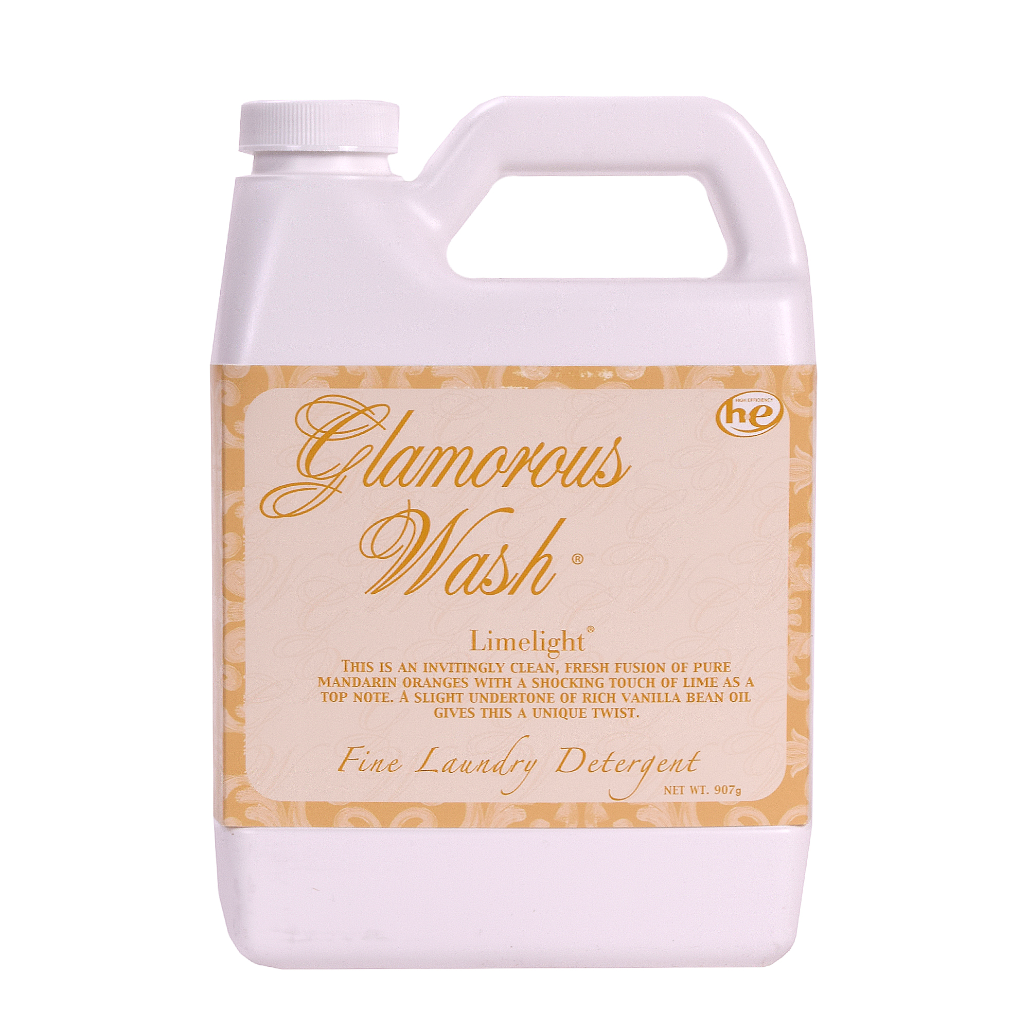 Tyler Candle Company Limelight Glamorous Wash Fine Laundry Detergent 128oz 3786g