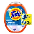 thumbnail image 2 of Tide Odour + Oxi Laundry Detergent Pacs, Original Scent, Advanced Odour + Stain Fighter, laudry soap washing detergent pacs, 45 Count, 2 of 19