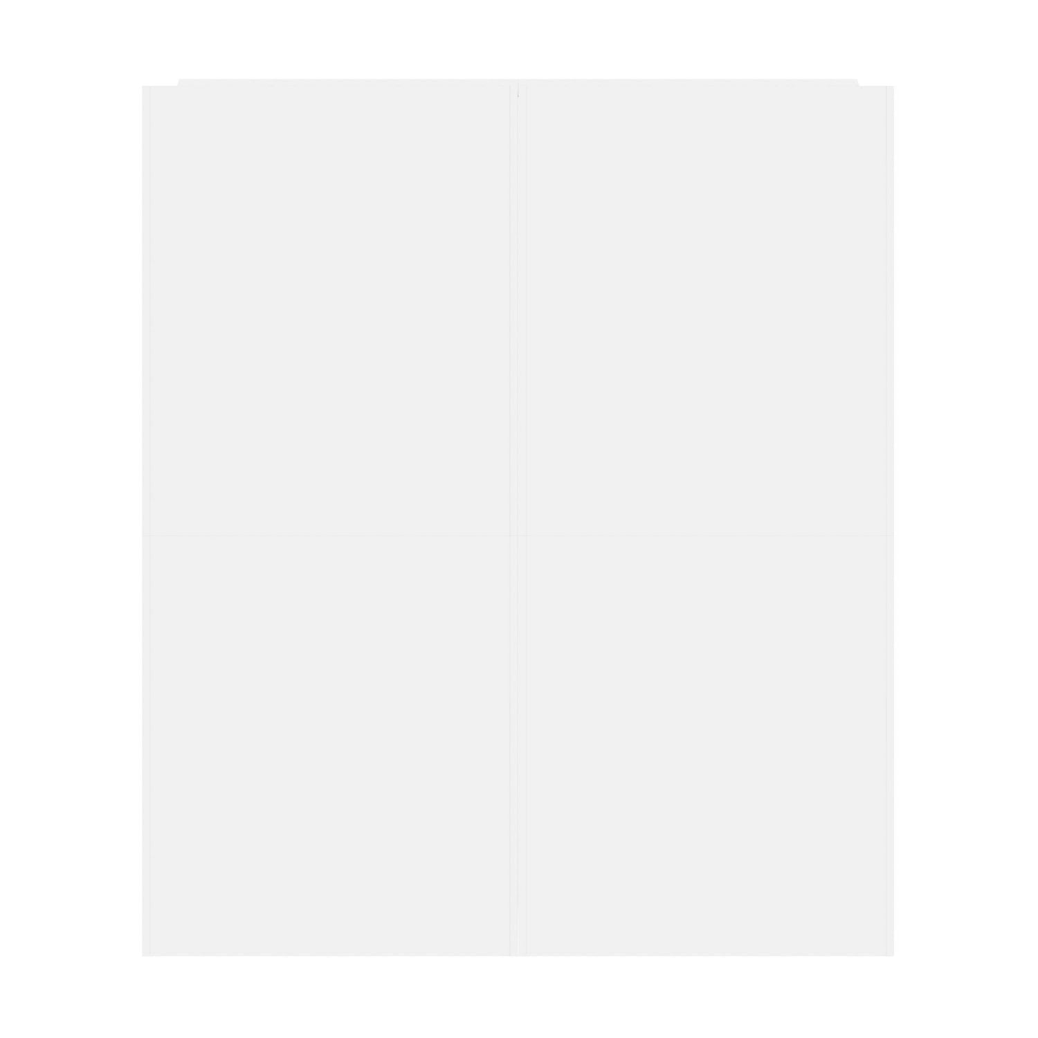 Organisateur de garde-robe avec tiroirs 72L Versatile de Bestar, blanc