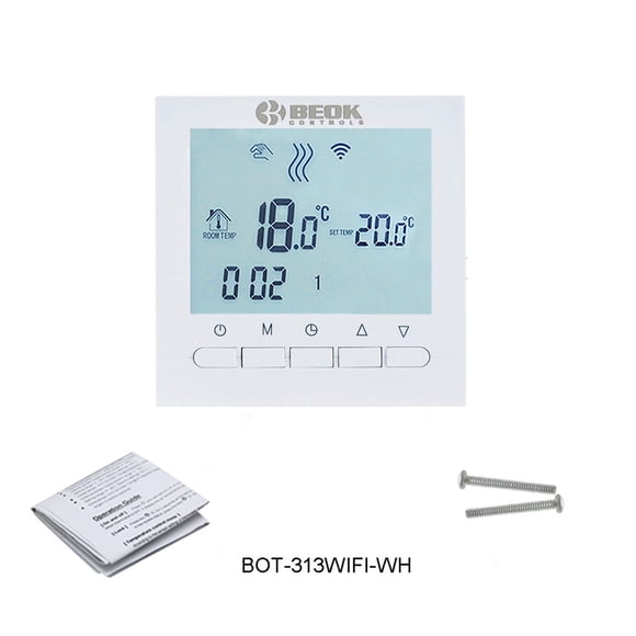 BOT-313WIFI Gas Boiler Heating Thermostat Smart Wifi Temperature Regulator For Boilers Work ,Easily DIY