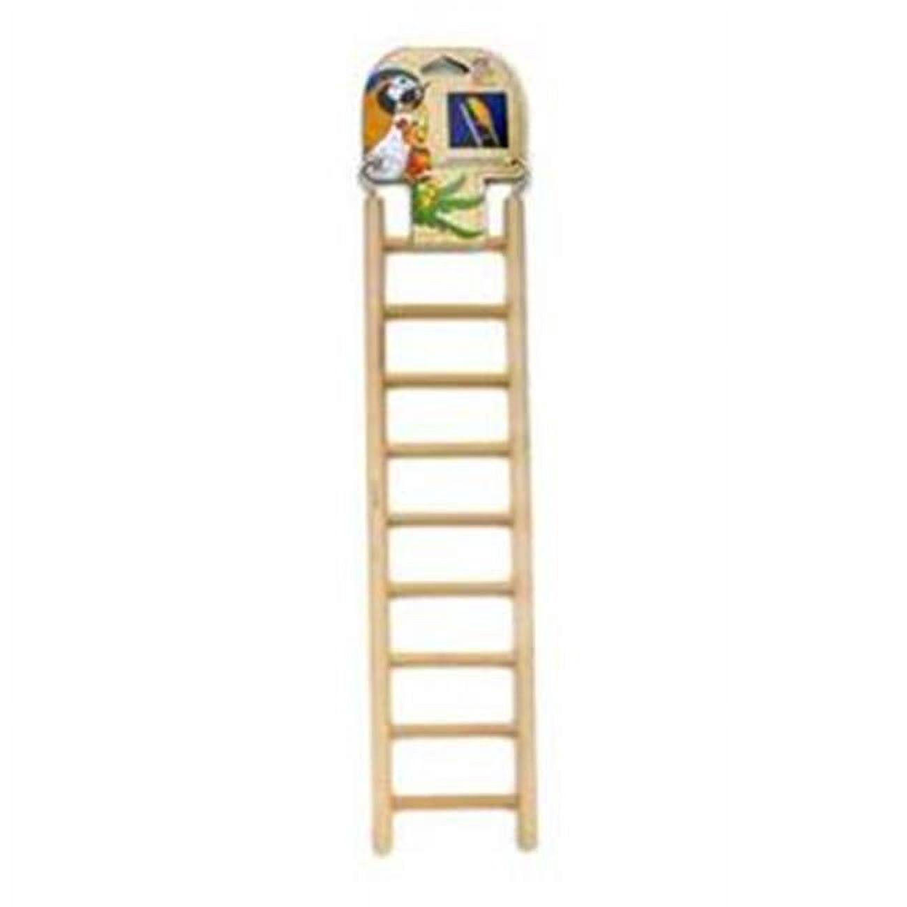 Penn Plax BA115 9 Step Wooden Ladder