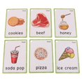 thumbnail image 3 of GUOOL 35 Pcs Cartes Flash de Vocabulaire Anglais pour Enfants pour Nourriture, 3 of 9