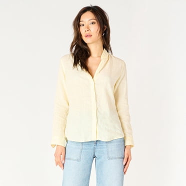 Devoted, Button Front Blouse, Sizes XS-XL