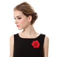 thumbnail image 4 of Hair Clip 1Pc Hair Clip Reusable Rose Flower Shape Metal Rose Flower Hair Clips for Dating, 4 of 6