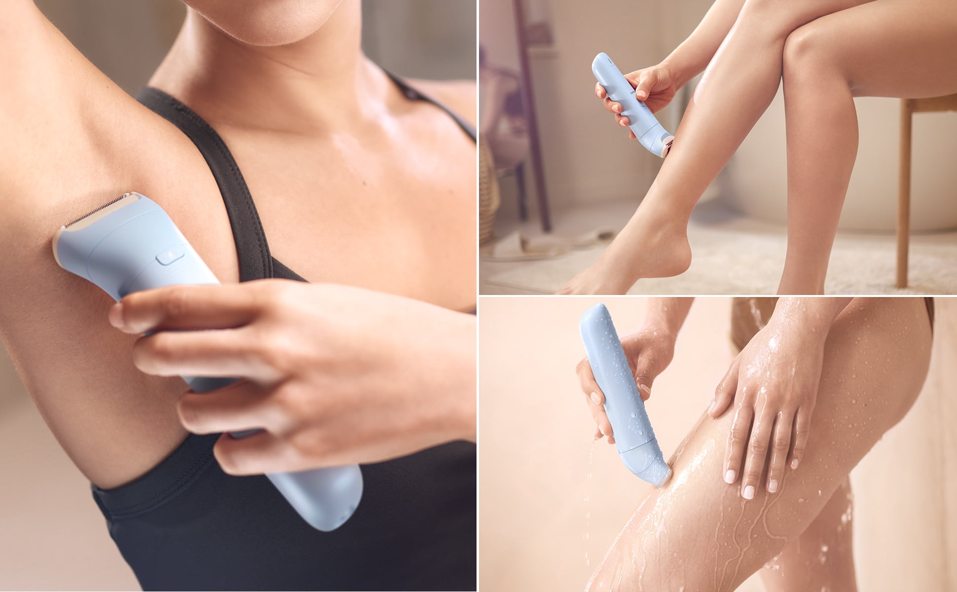 Philips Lady Shaver Series 6000, Cordless shaver, Wet & Dry, BRL127