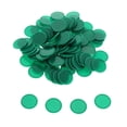thumbnail image 3 of KLKCMS 25MM barreled Plastic Chip money 100 a barrel Concave Edge Green, 3 of 9