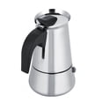 thumbnail image 3 of Coffee Pot - Portable Stainless Steel Coffee Pot Moka Espresso Maker Mocha Pot(450ml), 3 of 8