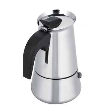 Coffee Pot, Stovetop Italian Coffee Maker, Stainless Steel Moka Pot Coffee Maker For  Outdoor Camping Use