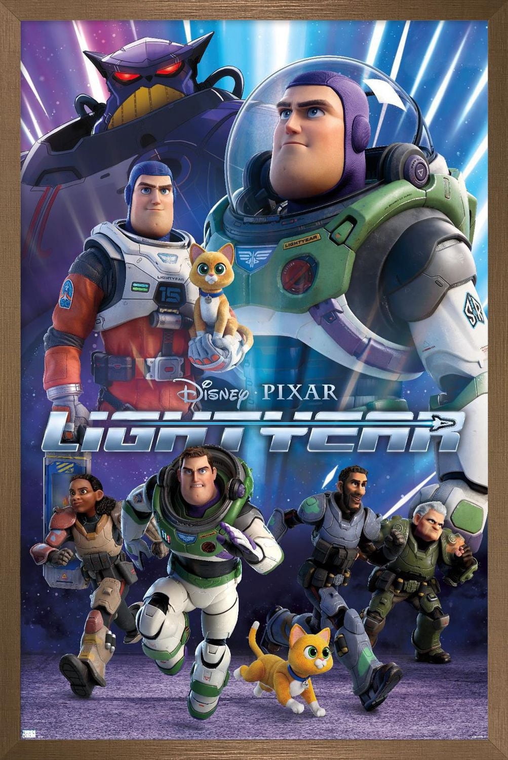 Disney Pixar Lightyear - Group Wall Poster with Magnetic Frame, 22.375" x 34"