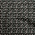 thumbnail image 1 of oneOone Cotton Poplin Black Fabric Floral Craft Projects Decor Fabric Printed By The Yard 42 Inch Wide, 1 of 4