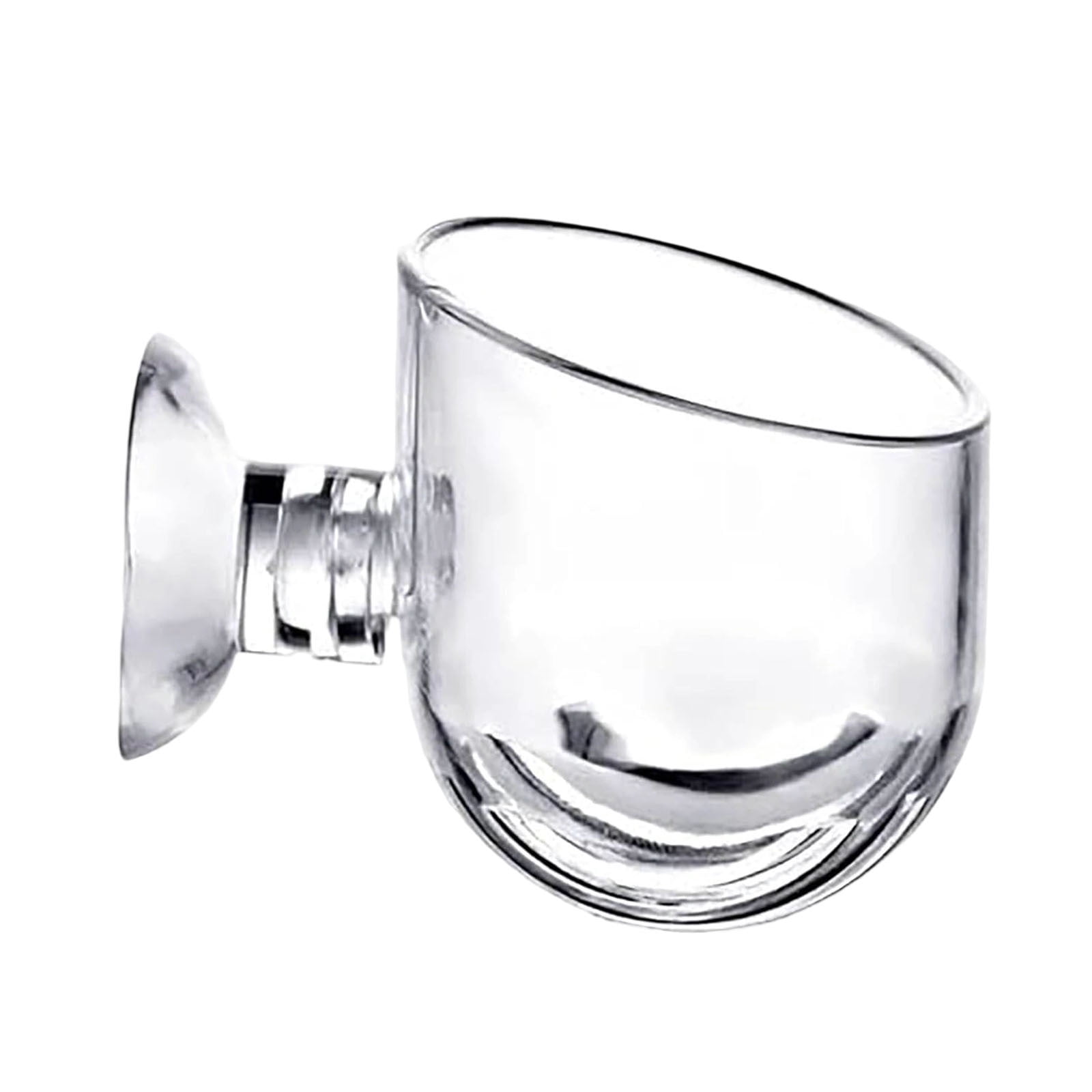 Btomtd Aquarium Pots With Suction Cup Clear Aquarium Holders Holders For Fish Tank Crystal Aquatic Cups Fish Tank Accessory Aquarium Decoration, As shown