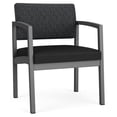 thumbnail image 1 of Lenox Steel Reception Oversize Guest Chair / Charcoal Steel / Dark Gray / Black, 1 of 5