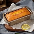 thumbnail image 5 of Dvruxg Rectangle Mini Banana Bread Loaf Pan Set, 10-Inches, Mini Loaf Pans for Baking Bread, Non-Stick Carbon Steel, Bakeware for Oven Baking, 5 of 5
