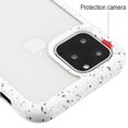 thumbnail image 2 of Apple iPhone 11 PRO Phone Case Hybrid Cover with [Rigid Panel] [TPU Cushion] Enhanced Hand-Grip TPU Cushion Frame + Transparent Clear Shock-Absorbing Armor Rubber Bumper WHITE Cover for iPhone 11 Pro, 2 of 2