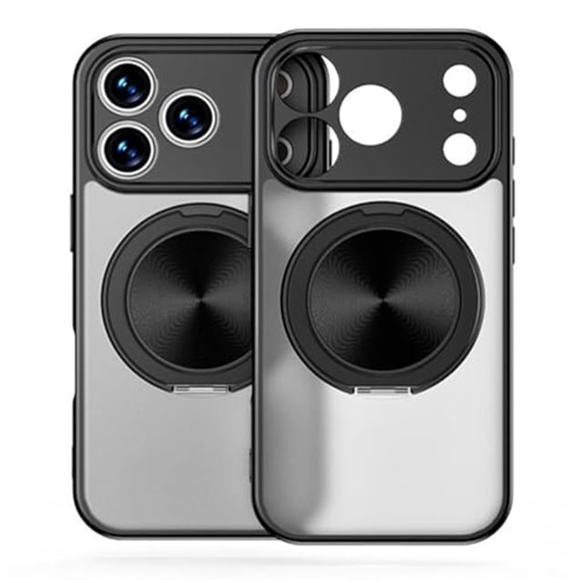 Case For IPhone 17 Pro Max/17 Pro/17 Air/17, Magnetic Shell With Non-Slip Kickstand Wireless Charging Cover
