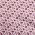 thumbnail image 1 of oneOone Cotton Poplin Light Pink Fabric Floral Craft Projects Decor Fabric Printed By The Yard 56 Inch Wide, 1 of 4