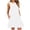 White, variant on Xdegoge Summer Sleeveless Tank Dress for Women Casual Crewneck Loose Fit Sundress with Pockets Soft Lightweight Flowy Swing Dress Everyday Wear Beach Vacation A Line Fashion Tunics