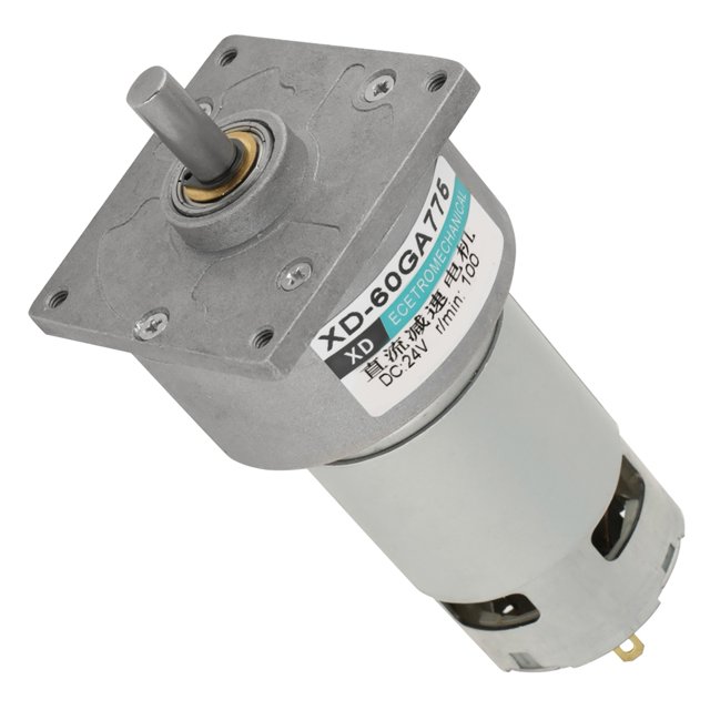 Motor, Wear-Resisting CW/CCW DC Gear Motor, Large DC 12/24 V Equipment Production Automation For Home Automation Office Automation