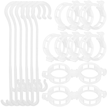 200 Pcs Plant Support Clips with Plant Support Hooks Garden Support Clips Tomato Vegetables Plants Trellis Clips
