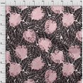 thumbnail image 4 of oneOone Viscose Chiffon Medium Pink Fabric Tropical Sewing Craft Projects Fabric Prints By Yard 42 Inch Wide, 4 of 4