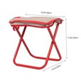 thumbnail image 2 of Raindrops Tabouret de Randonnée Rentrée des Classes Lot de 1 Acier au Carbone Tissu Oxford pour Randonneurs Camping Pratique Aventure en Plein Air, 2 of 6