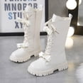 thumbnail image 4 of New Winter Style Velvet Children's Style Boots Children's High Leather Boots, 4 of 4