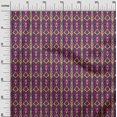 thumbnail image 2 of oneOone Coton Popeline Rayure & Tourbillon Ikat Impression Tissu à Coudre BTY 42 Pouces de Large, 2 of 4
