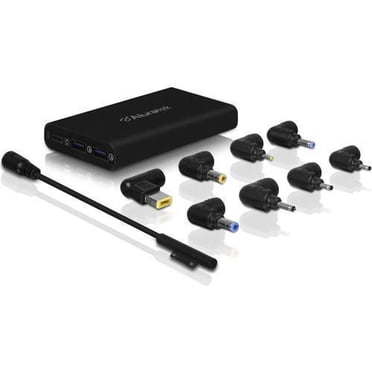 Aluratek Ports Multi USB QC 3.0 Type C Adaptateur Secteur Universel et Adaptateur Secteur AC 100-240 V