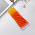 thumbnail image 1 of thinsony 100Pcs 0.5mm Replacement Ink Erasable Pen Refills Fine Point Business Gifts Orange, 1 of 9