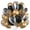 Noir, variante sur Ensemble de 30 Pcs/Pack Ballons de Fête d'Anniversaire Ruban Festif Émulsion Coloré Joyeux Festival Arche de Ballons Décor de Mariage