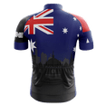 thumbnail image 2 of Chandail de Cyclisme pour Homme avec Drapeau de l'Australie - m, 2 of 3