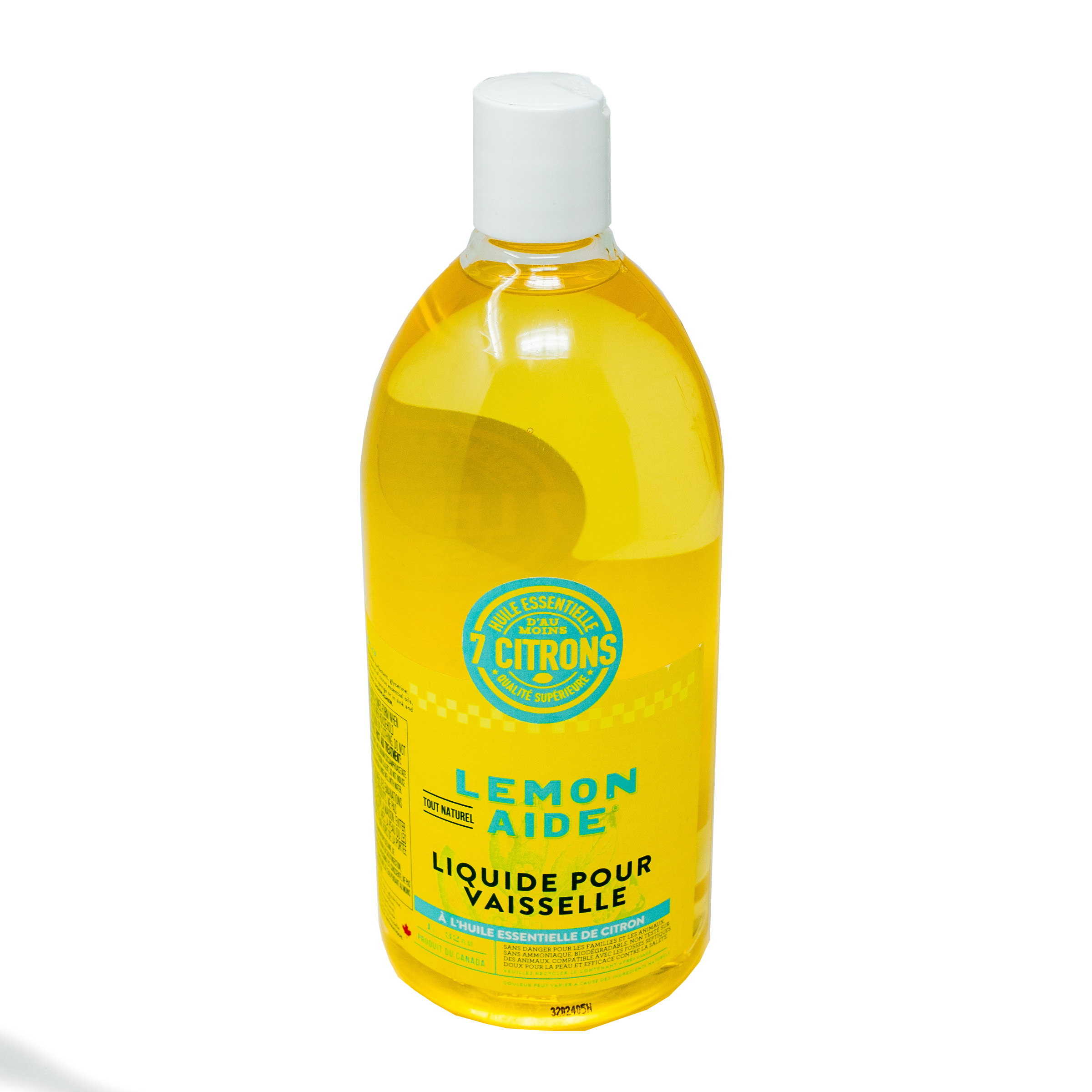 Lemon Aide Savon à vaisselle, Citron, 1L