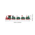 thumbnail image 3 of Shisuyan Wooden Train Toy Cartoon Train Model Christmas Home Decoration Festival Desktop Craft, 3 of 8
