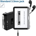 thumbnail image 2 of DIGITNOW Portable USB Cassette Tape Player Capture MP3 Audio Music, Compatible With Laptop and Personal Computer, Convert Walkman Tape Cassette To MP3 Format, 2 of 8