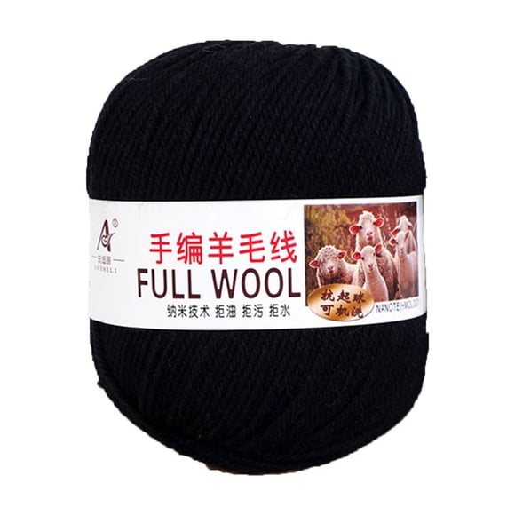 Fil Doux pour le Crochet, Fil Épais pour le Crochet Mercerisé Super Doux Fil de Laine Épaisseur Moyenne Tricot à la Main Chandail Pantalon Manteau Fil Bricolage Foulard Fil Laine Fil pour le Tricot